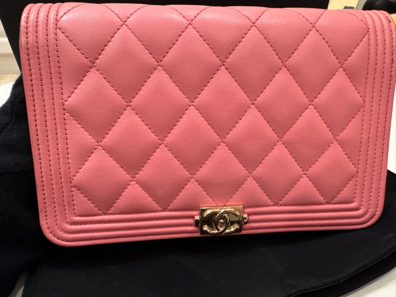Chanel Woc 粉色（7成新）-0