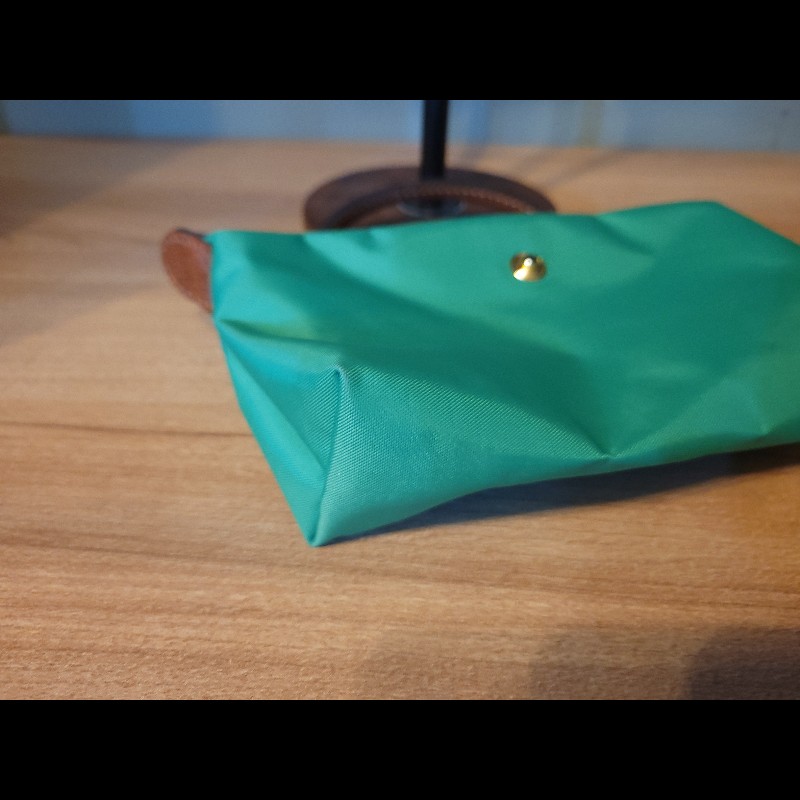 Longchamp 綠 迷你尼龍包 手提包 化妝包-6