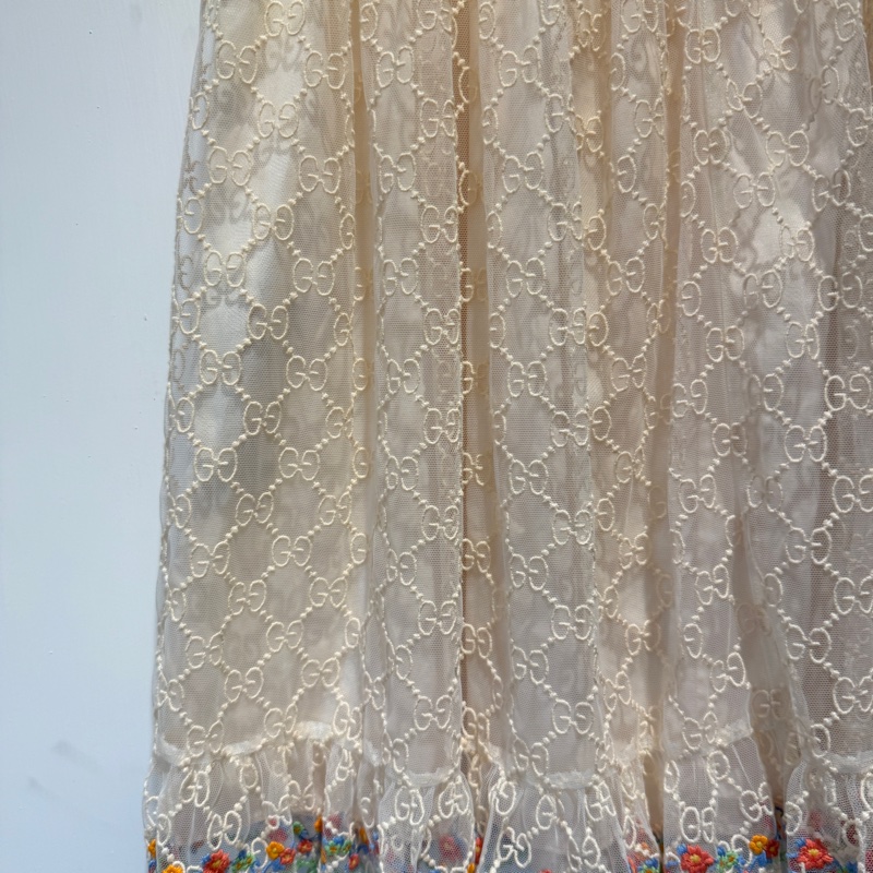 Gucci 蕾絲洋裝 大童💕💕-9