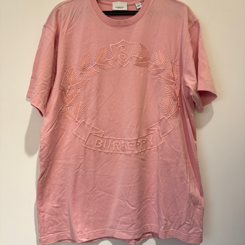 Burberry 粉色上衣m-0