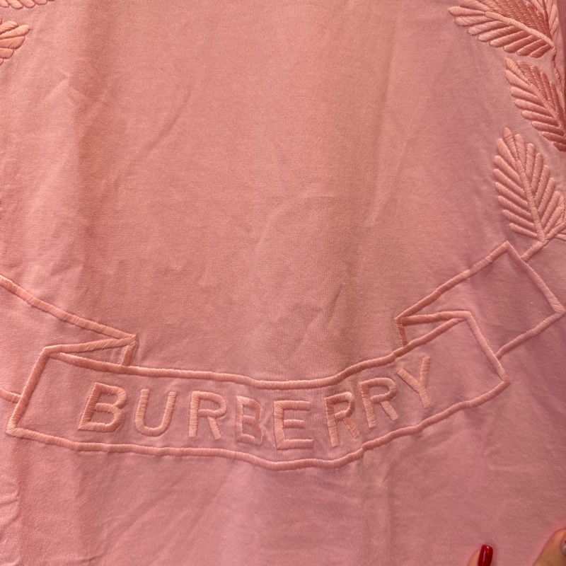 Burberry 粉色上衣m-1