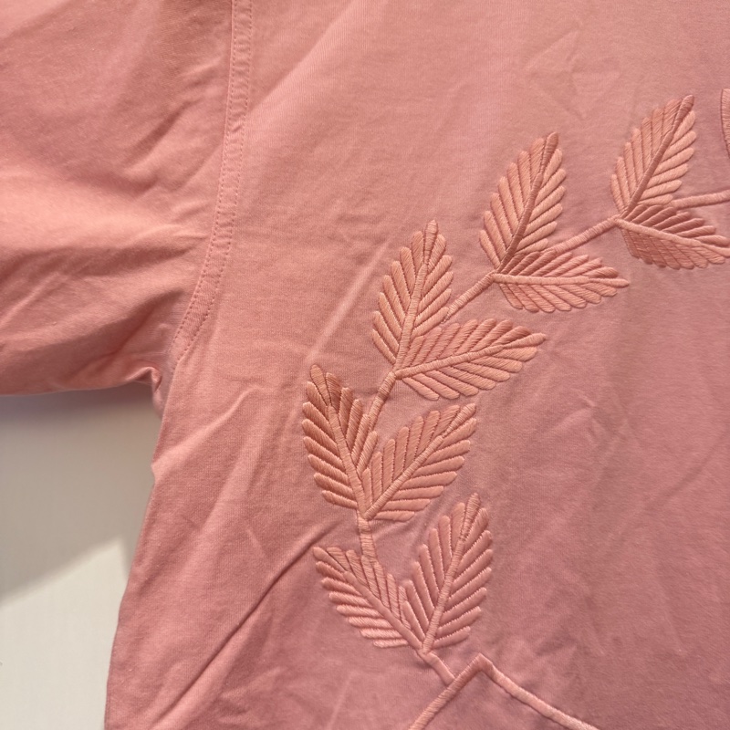 Burberry 粉色上衣m-3