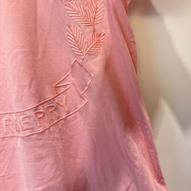 Burberry 粉色上衣m-4