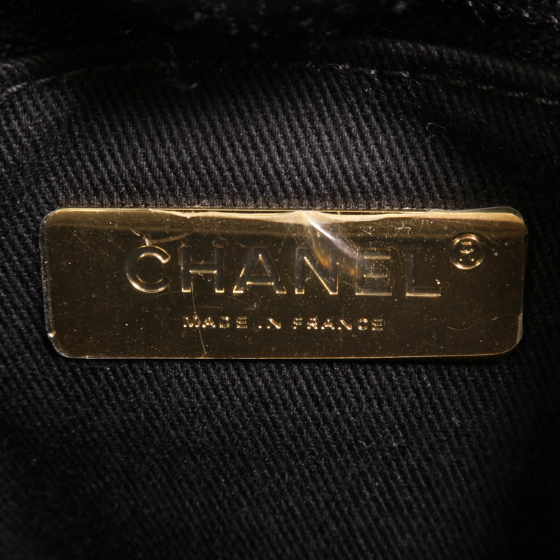 CHANEL 牛皮皮革2 Way Shoulder Bag金扣手挽肩背兩用袋-5