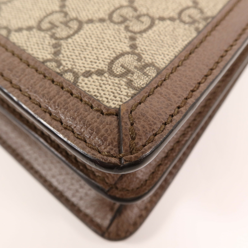 GUCCI 塗層帆布Top Handle金扣手挽肩背兩用袋-8