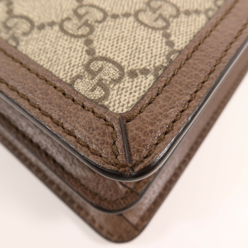 GUCCI 塗層帆布Top Handle金扣手挽肩背兩用袋-9