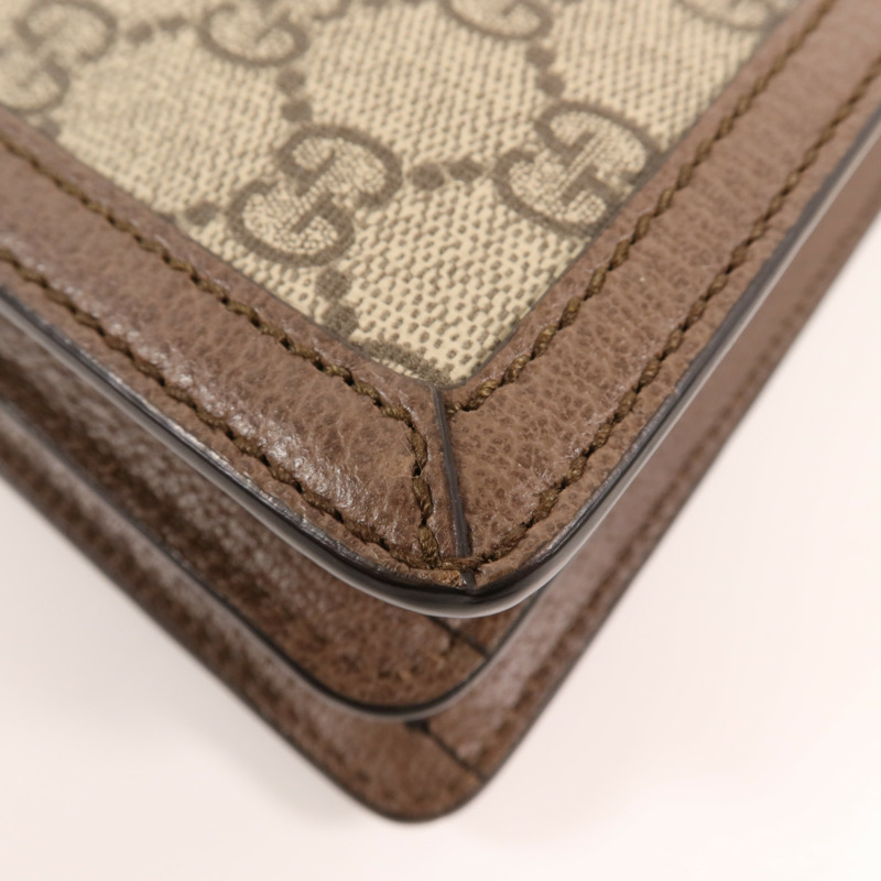 GUCCI 塗層帆布Top Handle金扣手挽肩背兩用袋-11