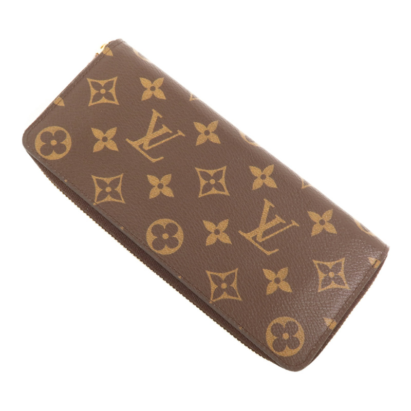 LOUIS VUITTON Monogram Long Wallet金扣長錢包-3