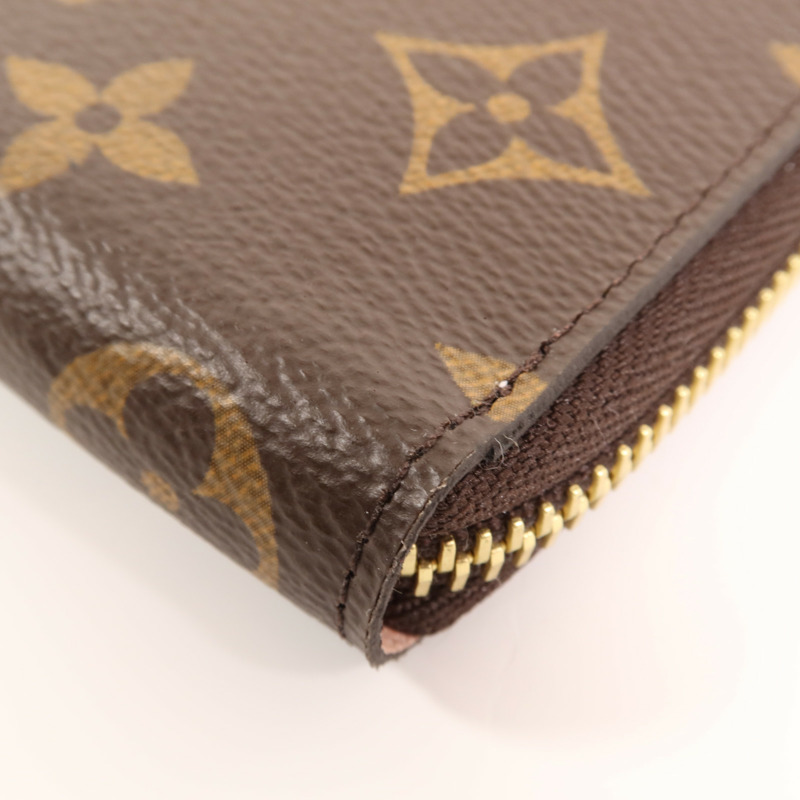 LOUIS VUITTON Monogram Long Wallet金扣長錢包-6