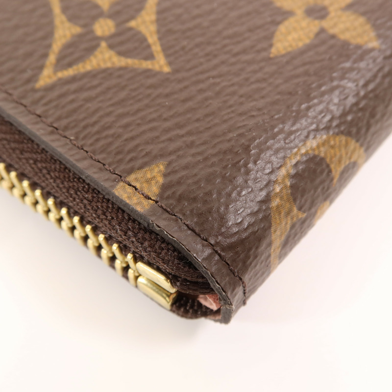 LOUIS VUITTON Monogram Long Wallet金扣長錢包-7