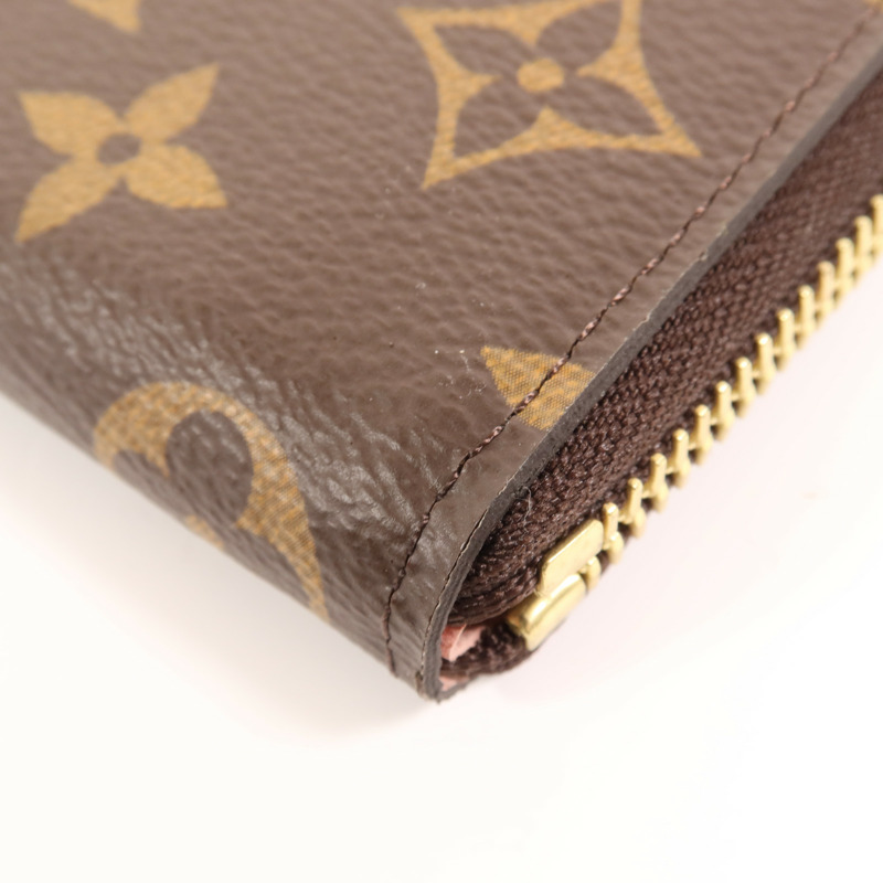 LOUIS VUITTON Monogram Long Wallet金扣長錢包-8