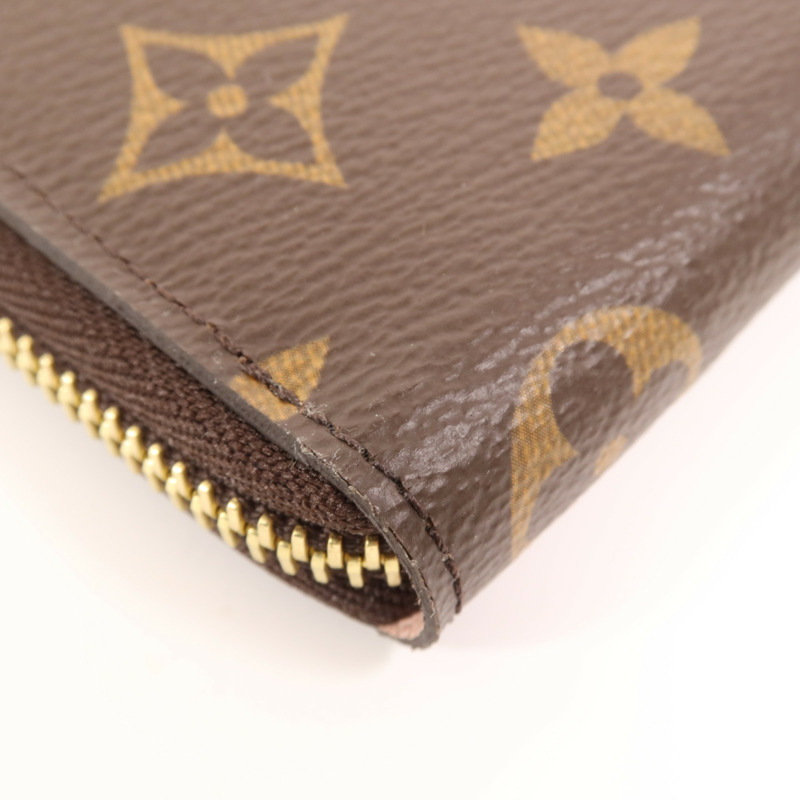 LOUIS VUITTON Monogram Long Wallet金扣長錢包-9