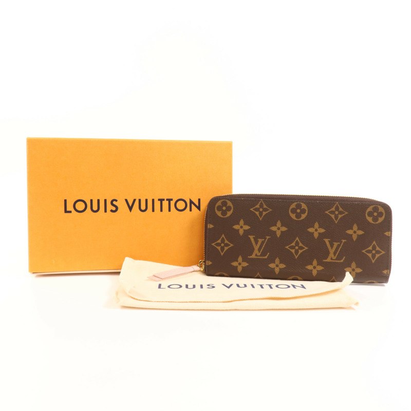 LOUIS VUITTON Monogram Long Wallet金扣長錢包-10