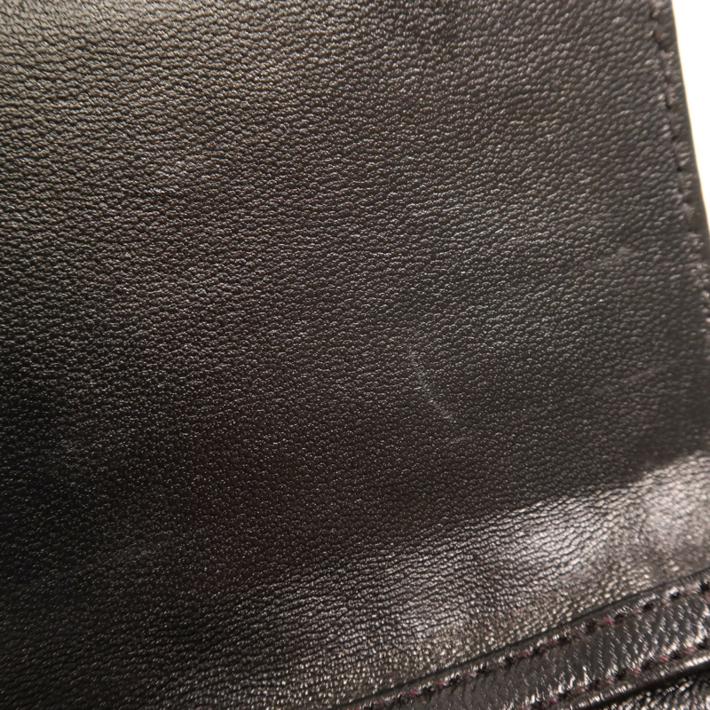 Dior 羊皮皮革Long Wallet銀扣長錢包-12