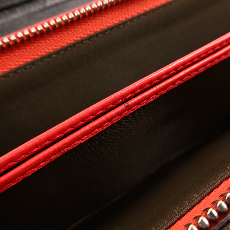 Dior 羊皮皮革Long Wallet銀扣長錢包-15