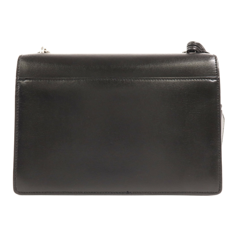 YVES SAINT LAURENT 牛皮皮革Sunset Medium銀扣肩背袋-1