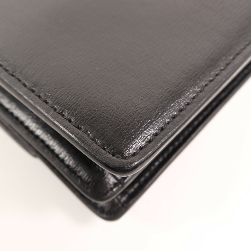 YVES SAINT LAURENT 牛皮皮革Sunset Medium銀扣肩背袋-11