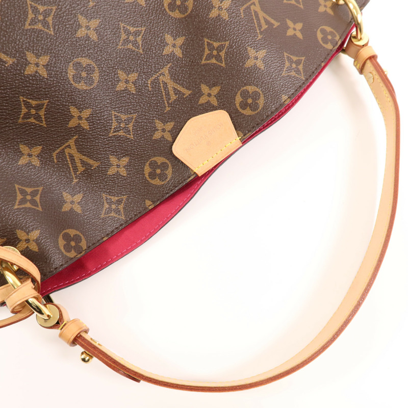LOUIS VUITTON Monogram Graceful PM金扣肩背袋-4