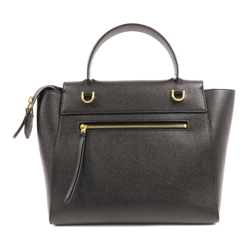 CELINE 牛皮皮革Micro Belt Bag金扣手挽肩背兩用袋-1