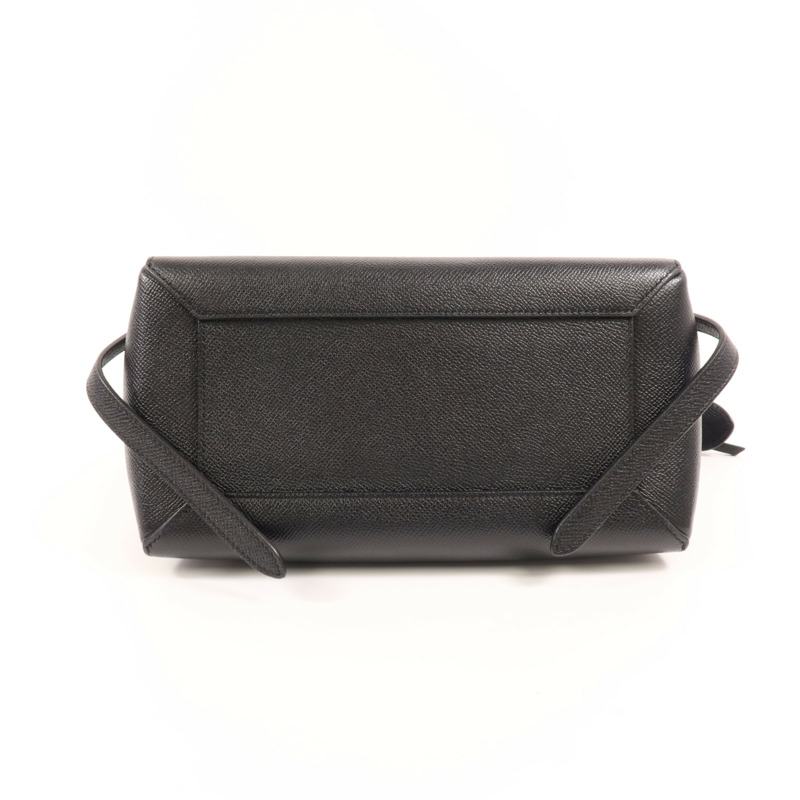 CELINE 牛皮皮革Micro Belt Bag金扣手挽肩背兩用袋-3