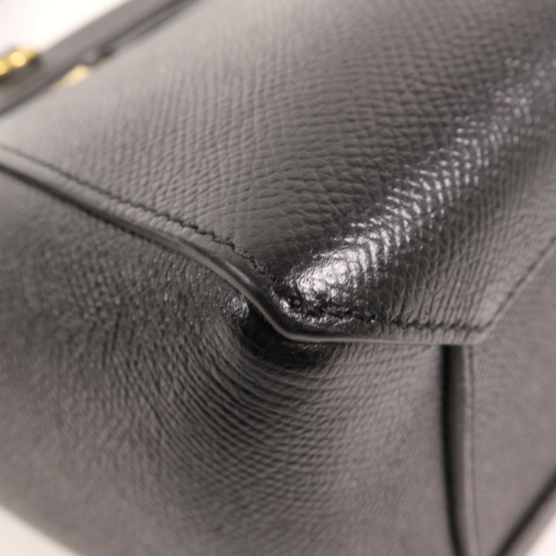 CELINE 牛皮皮革Micro Belt Bag金扣手挽肩背兩用袋-8