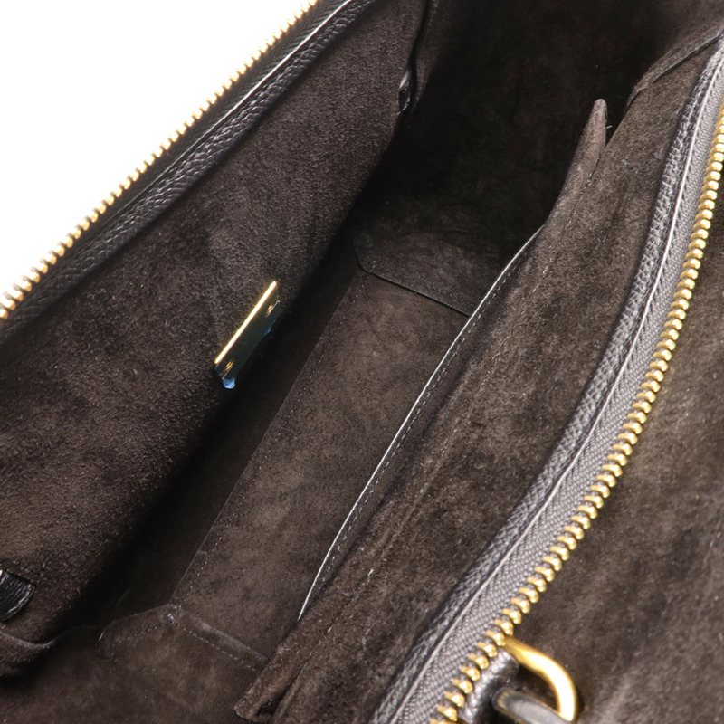 CELINE 牛皮皮革Micro Belt Bag金扣手挽肩背兩用袋-9