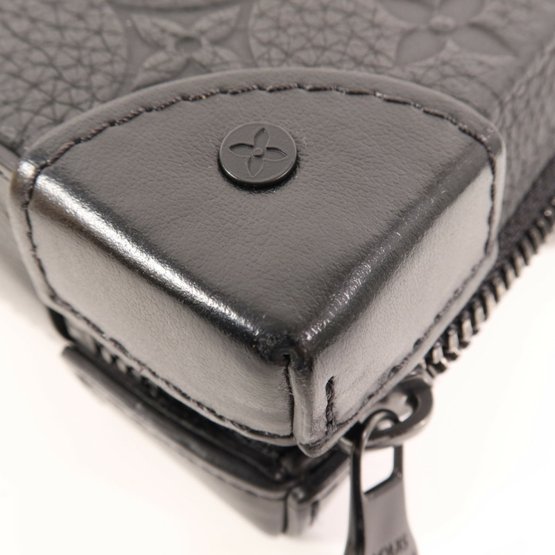 LOUIS VUITTON Monogram Taurillon Soft Trunk肩背袋-10