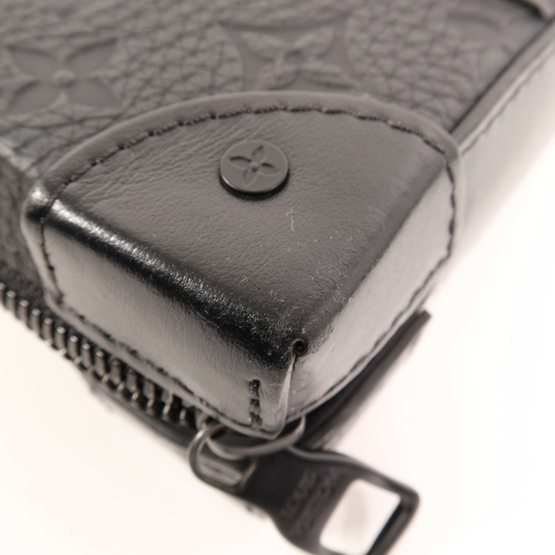 LOUIS VUITTON Monogram Taurillon Soft Trunk肩背袋-11