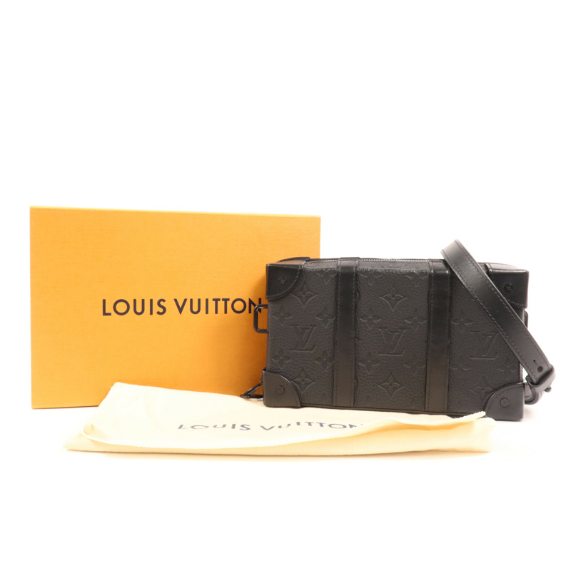 LOUIS VUITTON Monogram Taurillon Soft Trunk肩背袋-13