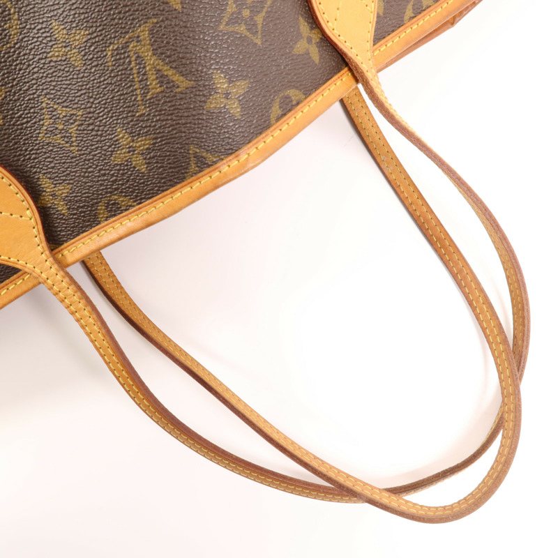 LOUIS VUITTON Monogram Neverfull GM金扣手挽袋-4
