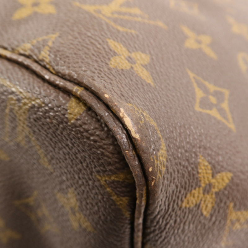 LOUIS VUITTON Monogram Neverfull GM金扣手挽袋-7
