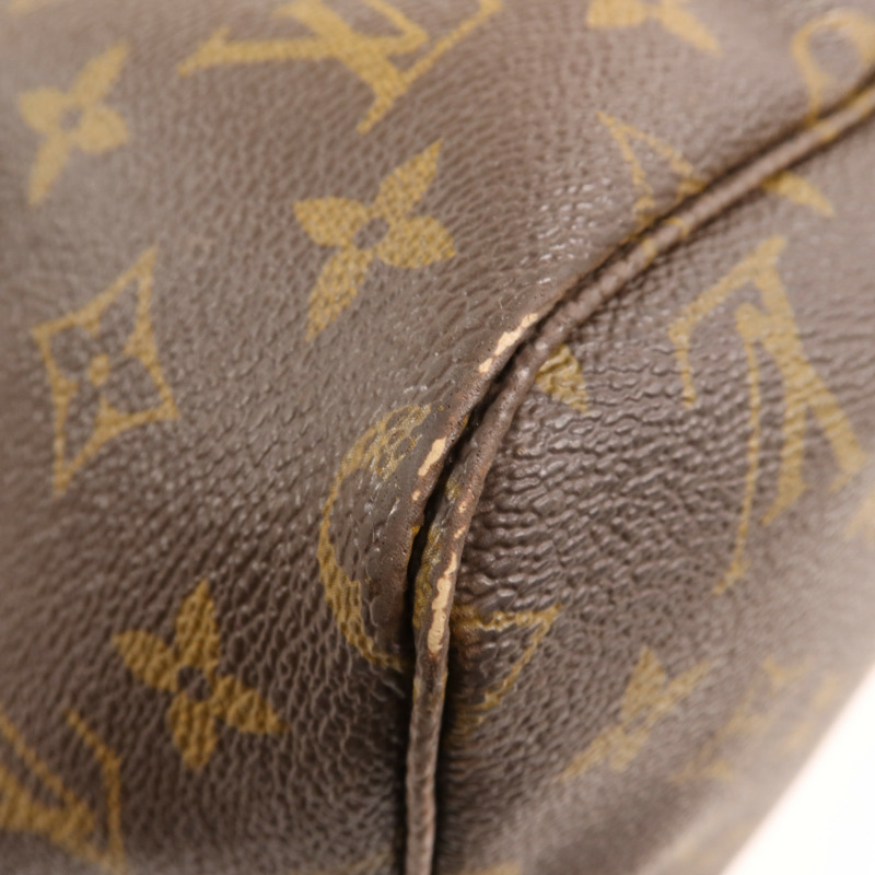 LOUIS VUITTON Monogram Neverfull GM金扣手挽袋-8