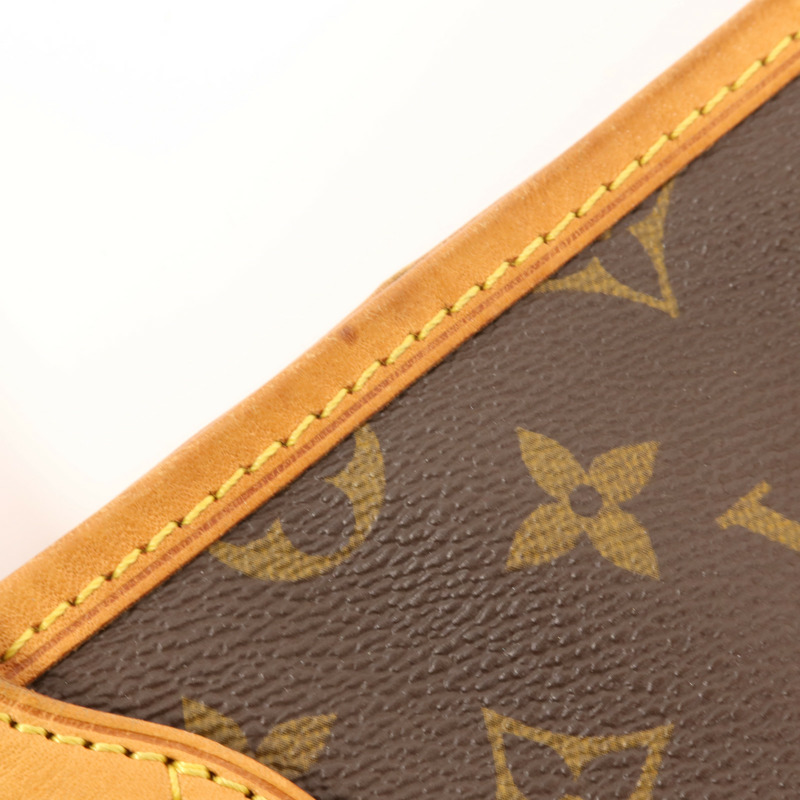 LOUIS VUITTON Monogram Neverfull GM金扣手挽袋-16
