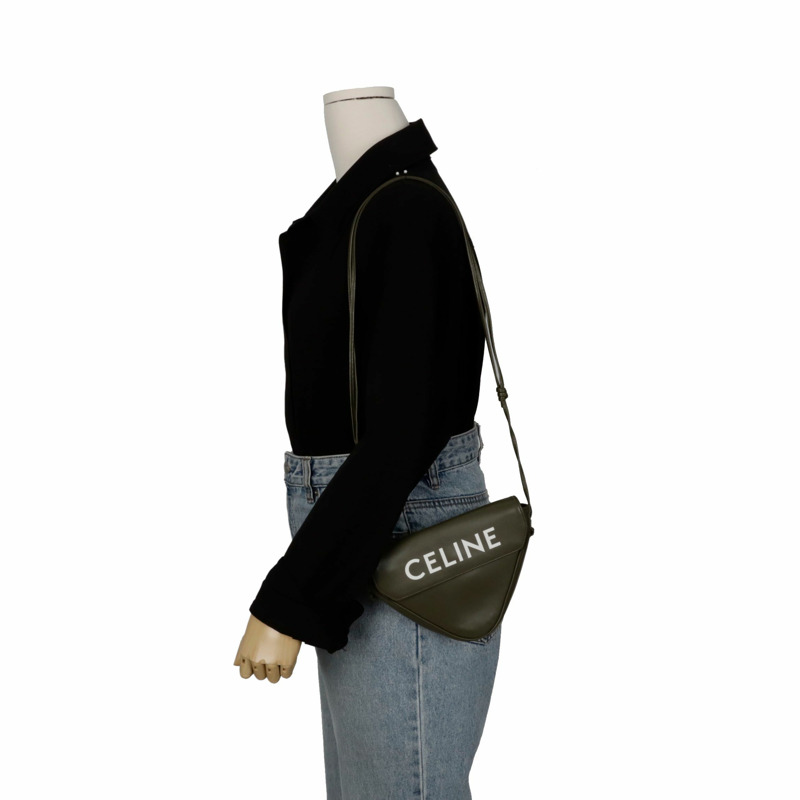 CELINE 三角形單肩斜背包 195903DCS-10