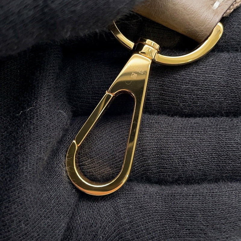 Hermes Hermès Evelyne 3 PM 單肩包,Etoupe,Taurillon Clemence,U Stamp-10