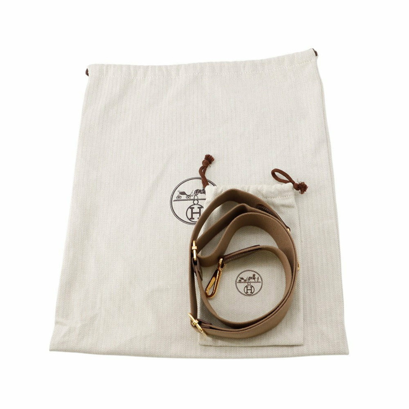 Hermes Hermès Evelyne 3 PM 單肩包,Etoupe,Taurillon Clemence,U Stamp-13