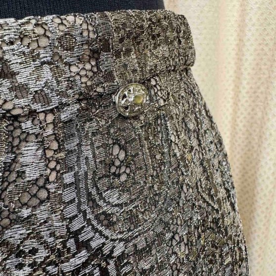 Chanel全新未穿絕美的佩斯利圖騰蕾絲裙-3