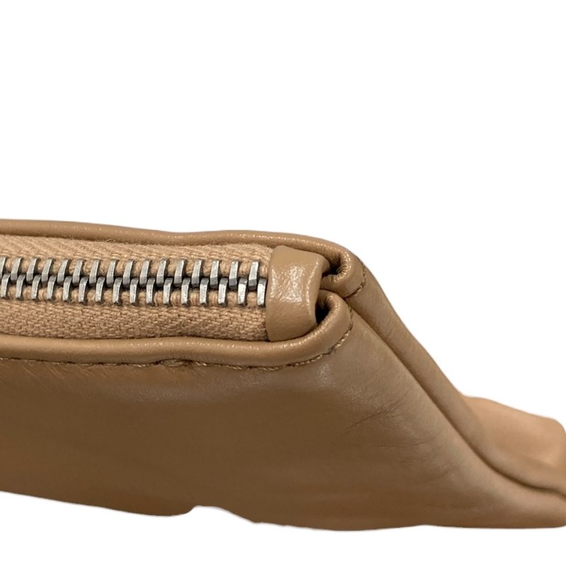 CHANEL 香奈兒 22托特包 小號 垃圾袋 油蠟皮 奶茶色 銀釦-18