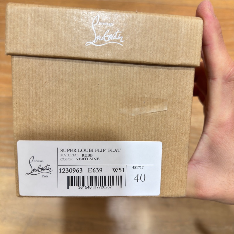 Christian Louboutin(CL紅底拖鞋）-10