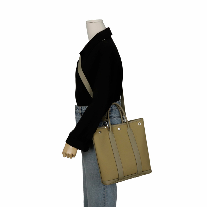 HERMES H80141CKAJ 園藝文件袋 28 手提單肩包-12