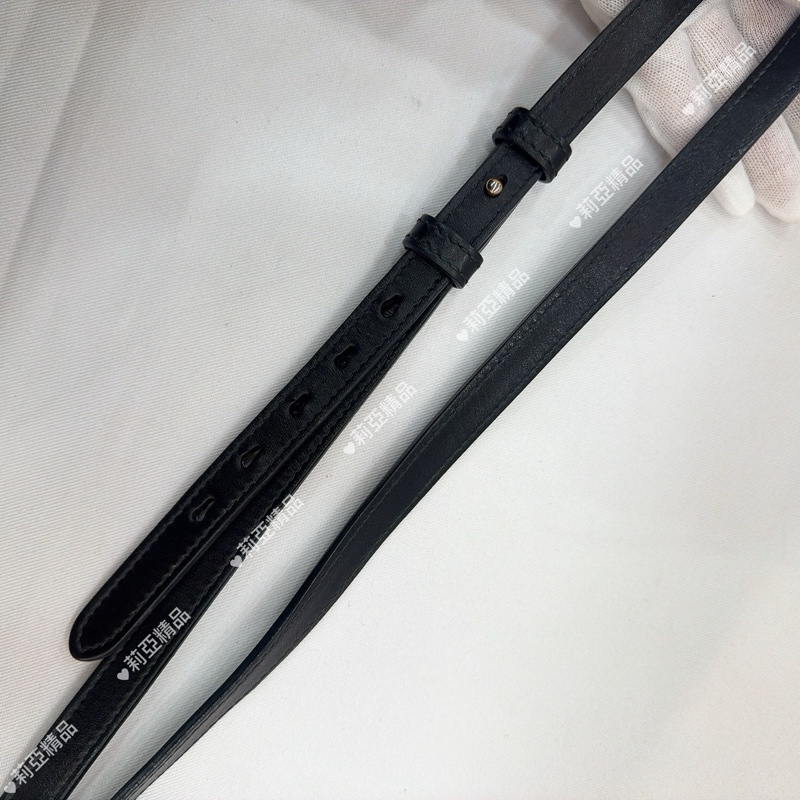 莉亞精品♡GUCCI 馬夢相機包 黑金 二手-14