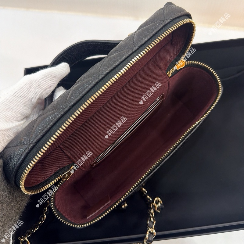 莉亞精品♡Chanel AP4385 飯盒包 二手-5
