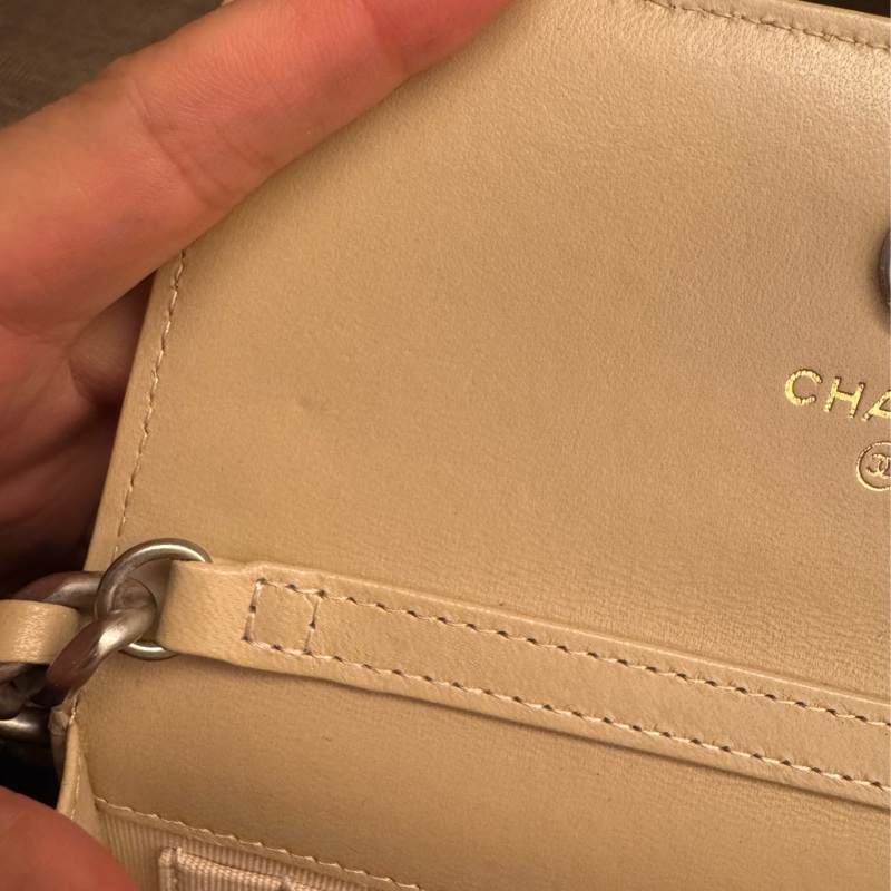 CHANEL 19WOC 奶茶色 31開 購證齊全-6