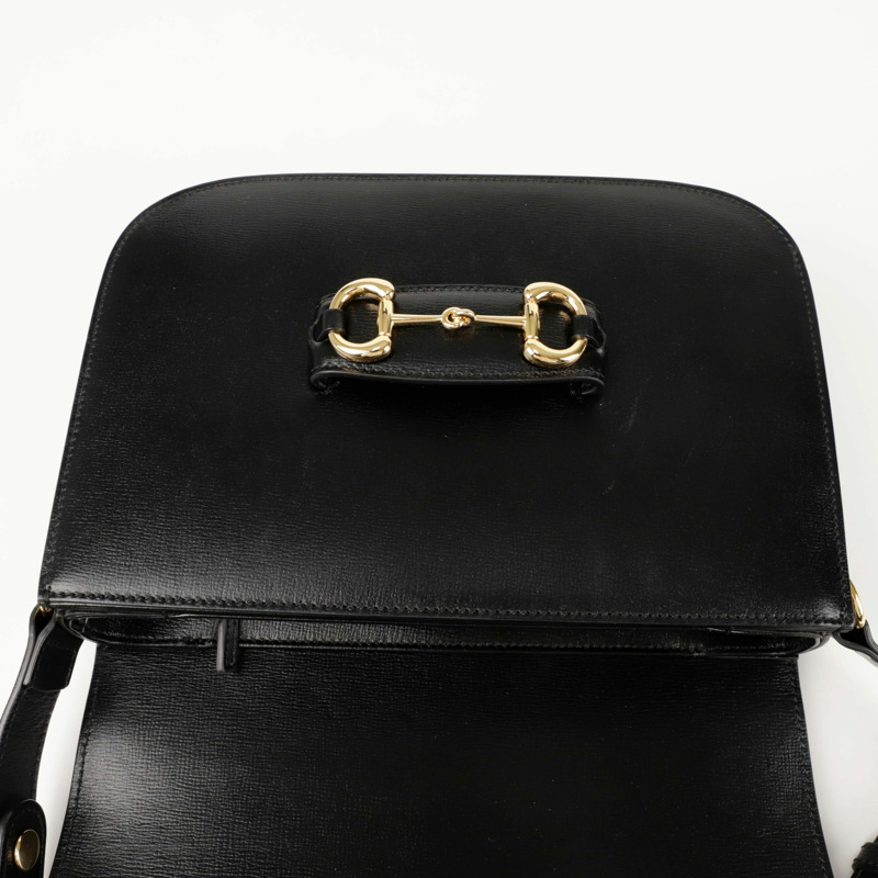 GUCCI Horsebit 1955 小號肩斜背包 602204-10