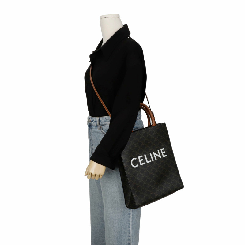 CELINE Vertical Cabas 小號手提單肩包 191542BZK-10