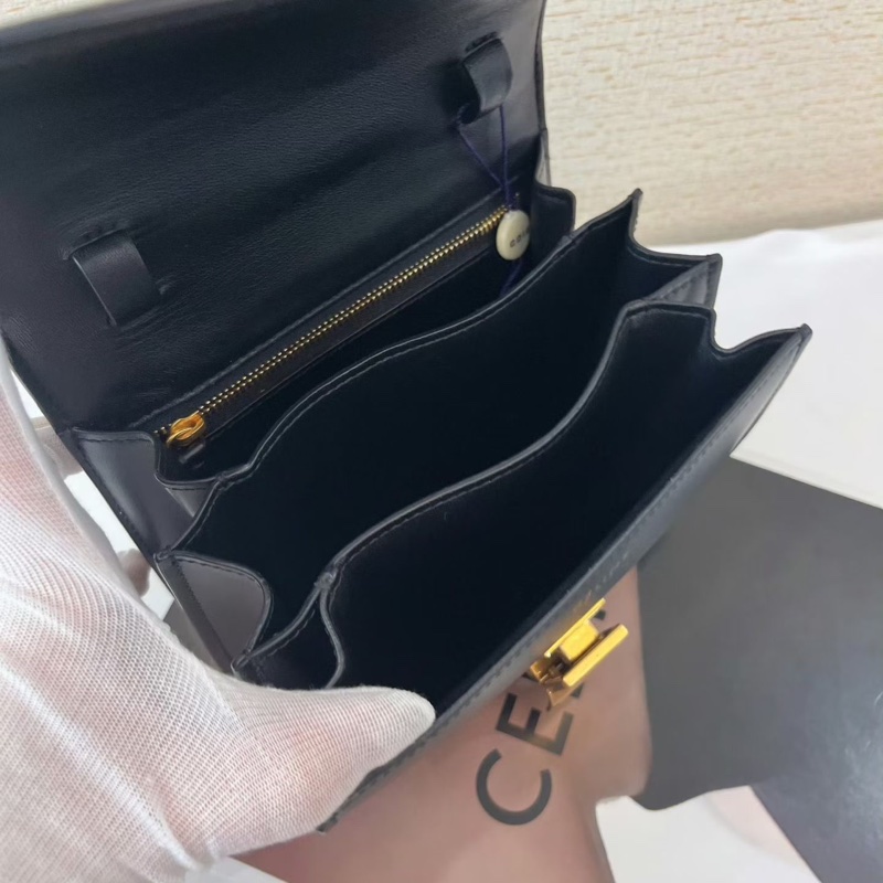 ✨ Celine mini box 豆腐包 牛皮 簡約高級 98新好價🔥-5