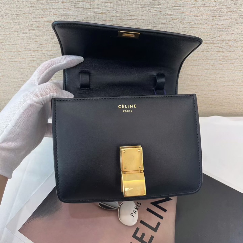 ✨ Celine mini box 豆腐包 牛皮 簡約高級 98新好價🔥-6