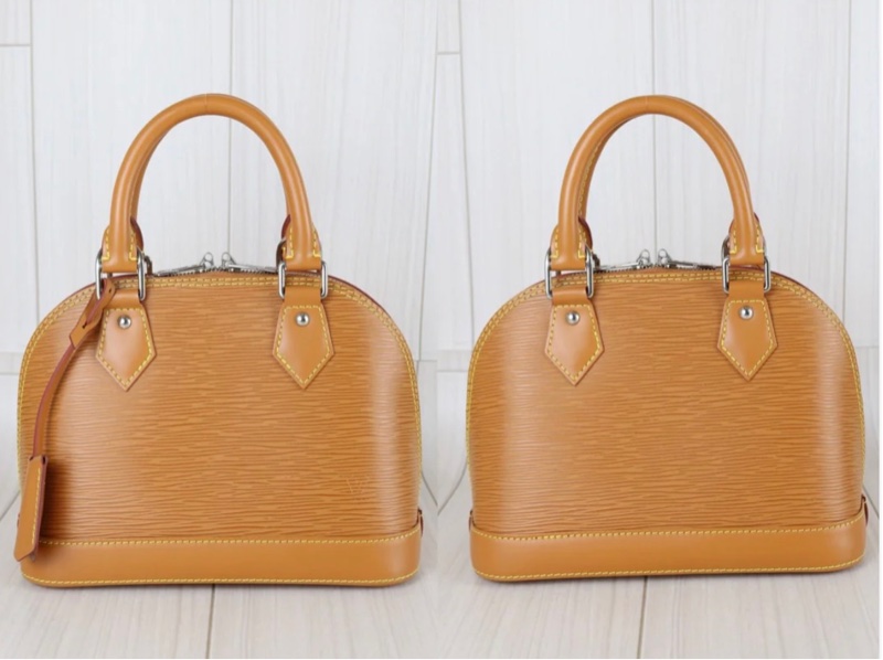 「JL精品代購」98新 LV 新款貝殼alma bb寬肩帶 焦糖色-1