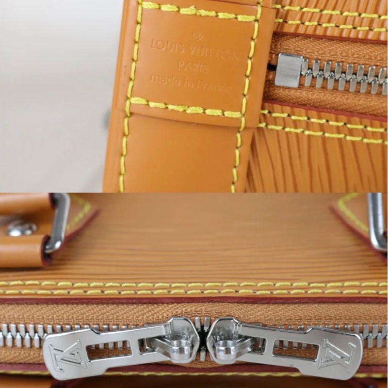 「JL精品代購」98新 LV 新款貝殼alma bb寬肩帶 焦糖色-6