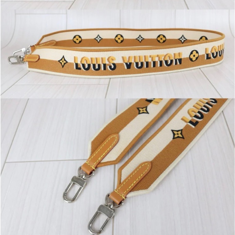 「JL精品代購」98新 LV 新款貝殼alma bb寬肩帶 焦糖色-8